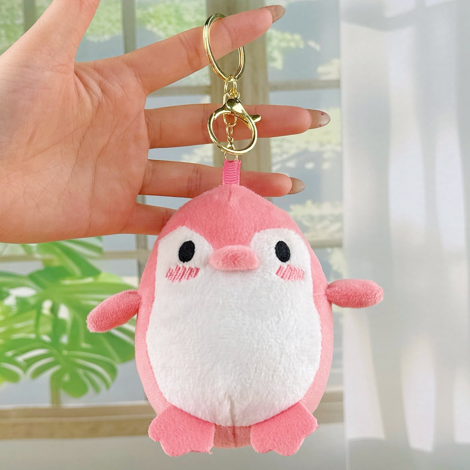 Wholesale  Cartoon Penguin Doll Pendant Cute Little Penguin Plush Toy Keychain Pendant Bag Hanging Ornament Grasp Gifts